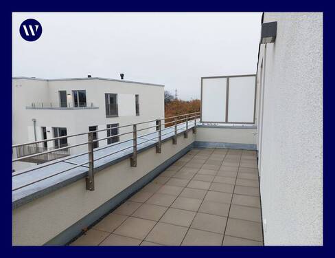 Dachterrasse - Wohngenuss mit zwei Dachterrassen! Moderne 2 Zimmer, Einbauküche, Walk-In-Dusche, Aufzug