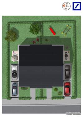 Lageplan - 6 Zimmer Doppelhaushälfte in Verl
