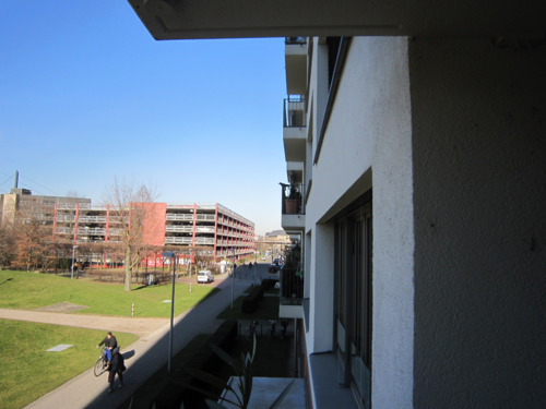 Blick vom Balkon - 
