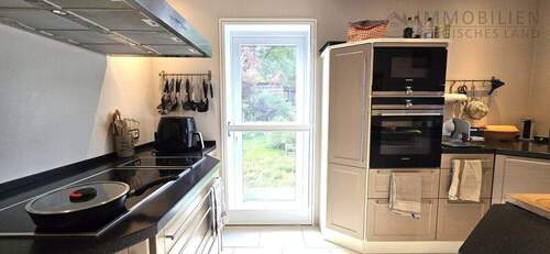 Küche mit Zugang Terrasse - 