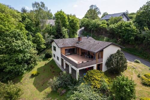Außenansicht - Wohnen mit Panoramablick - Gepflegtes Einfamilienhaus in traumhafter Lage des Brohltals