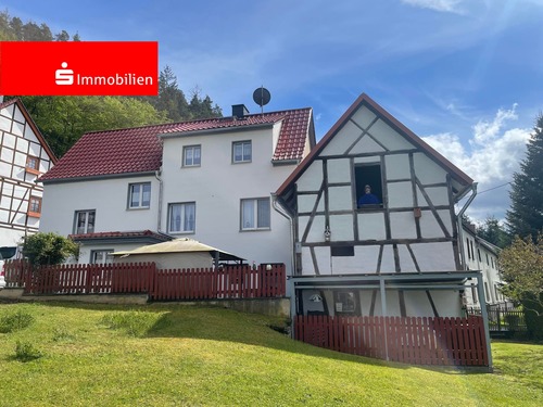 Seitenansicht - 4 Zimmer Mehrfamilienhaus, Wohnhaus zum Kaufen in Kaulsdorf