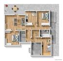 Grundriss Einliegerwohnung UG - 