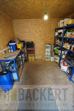 Lagerraum in der Scheune - 