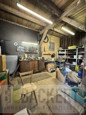 Werkstattbereich in der Scheune - 
