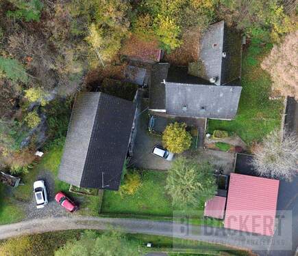 Luftaufnahme - 4 Zimmer Einfamilienhaus in Wonsees / Schirradorf