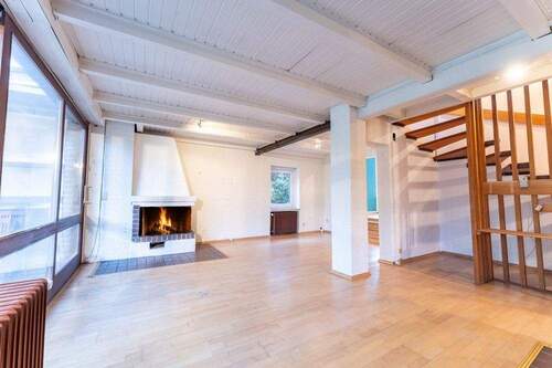 Wohnzimmer - AnbauKamin - 