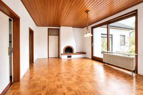 Wohnzimmer (EG) - 1 Zimmer Einfamilienhaus in Hamburg / Hummelsbüttel