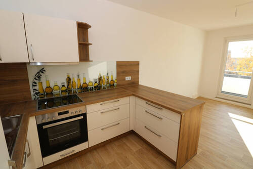 Beispiel Küche - Etagenwohnung mit 55,30 m&sup2; in Freiberg zur Miete