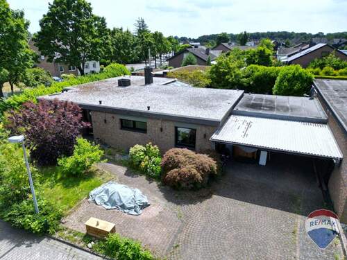 Luftansicht - 4 Zimmer Bungalow in Kleve