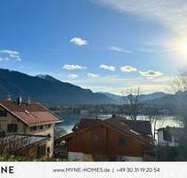 Ferienimmobilie im Miteigentum: Gartenwohnung mit See- und Bergblick - Tegernsee
