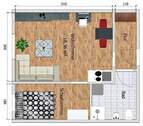 Grundriss bemasst - 