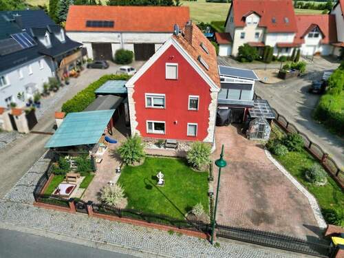 Vorderansicht - 'Ländliches Idyll - Hübsches Einfamilienhaus bei Großenhain'