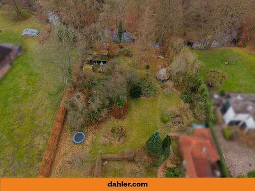 Luftaufnahme - Grundstück zum Kaufen in Hamburg / Wohldorf