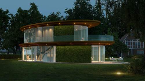 Visualisierung Hinteransicht - 