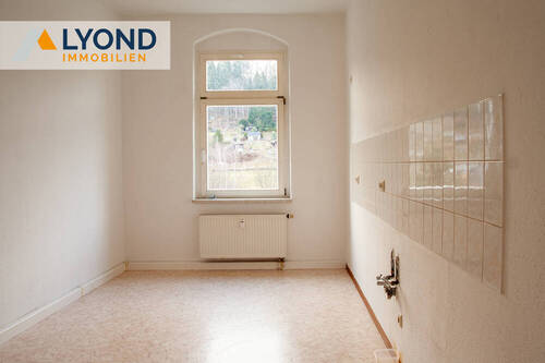 Küche - Etagenwohnung mit 77,00 m&sup2; in Annaberg-Buchholz / Buchholz zum Kaufen