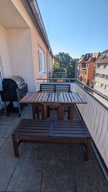 Südbalkon, Blick auf Stadtpark - 