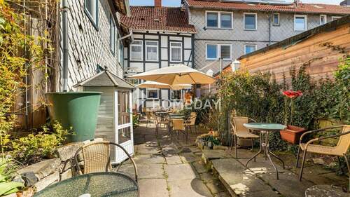 Terrasse Café 2 - Reihenmittelhaus mit 115,00 m&sup2; in Bad Gandersheim zum Kaufen