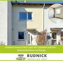 RUDNICK bietet STADTLAGE MIT EIGENEM GARTEN - Reihenmittelhaus mit Garage - Hannover Limmer