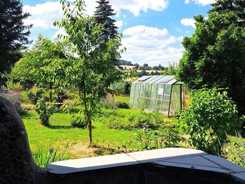 Blick in den Garten - Grundstück in Obergurig / Mönchswalde zum Kaufen