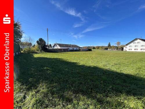 Blick Richtung Südwesten - Sonniges Baugrundstück in ruhiger Lage