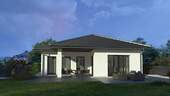 Ansicht Garten - KLASSISCH - PRAKTISCH - BUNGALOW - Malervorbereitet - inkl. Grundstück
