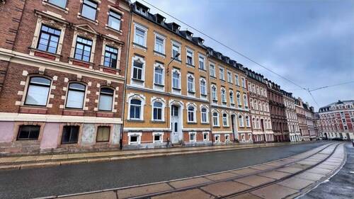 Straßenansicht - Etagenwohnung mit 47,00 m&sup2; in Plauen zum Kaufen