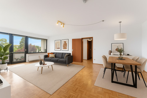 Wohnzimmer - Ihr Rückzugsort mit Potenzial - Ruhige Lage am Ende einer Sackgasse in Köln-Weiß