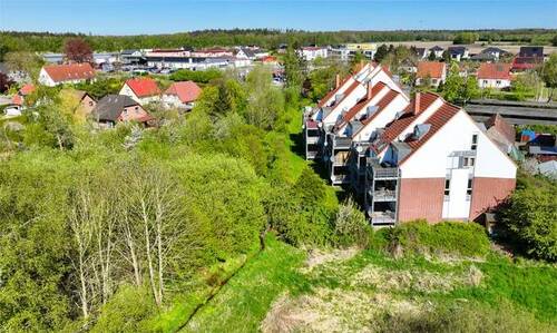 Balkonseite Südwest - 4 Zimmer Etagenwohnung zum Kaufen in Roggentin
