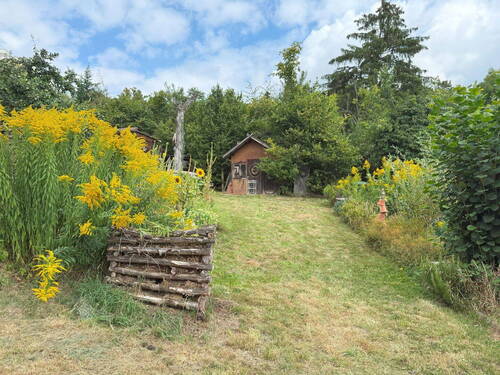 Blick vom Gartentor - Gartengrundstück in Ostfildern - Ruit mit 9,9 a zu verkaufen