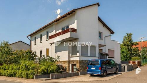 Außenansicht 1 - 1 Zimmer Mehrfamilienhaus, Wohnhaus in Gau-Bischofsheim