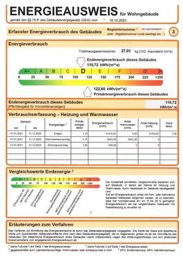 Energieausweis - 