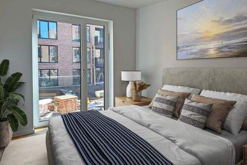 Schlafzimmer (teilvisualisiert) - Etagenwohnung mit 80,00 m&sup2; in Lübeck-Travemünde zum Kaufen