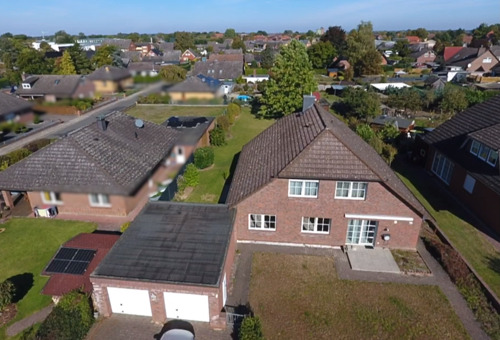 DAnsicht Süd - Platz für heute, Ideen für morgen - Ihr Einfamilienhaus mit 80m² Ausbaureserve