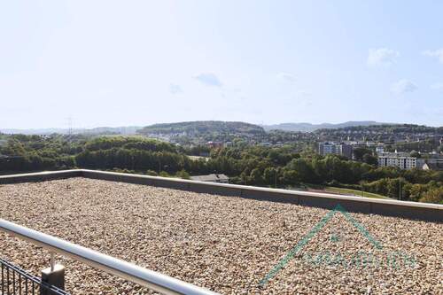 Ausblick von der Dachterrasse Süd-Ost - 