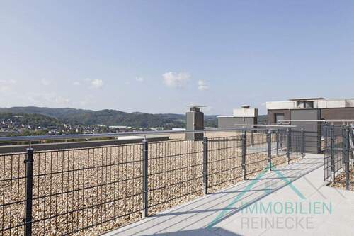 Ausblick von der Dachterrasse Süd-West - 