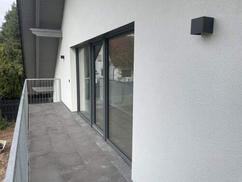 Balkon zur Westseite - 