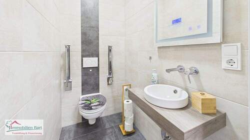 Gäste-WC - 3 Zimmer Etagenwohnung in Palzem