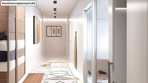 Diele - Etagenwohnung mit 88,00 m&sup2; in Berlin zum Kaufen