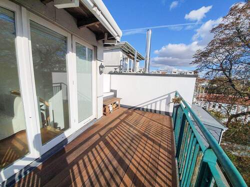 Dachterrasse - 3 Zimmer Etagenwohnung zum Kaufen in Hamburg