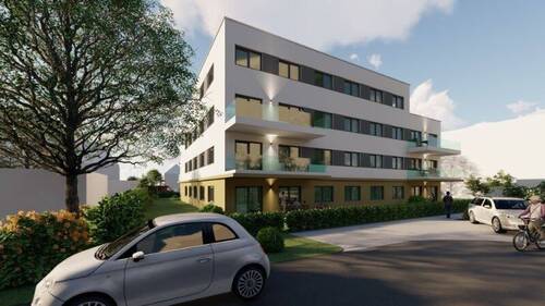 Außenansicht Ost - 2 Zimmer Etagenwohnung zur Miete in Halle (Saale)