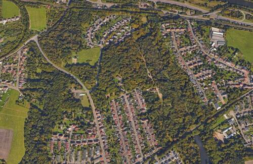 Satellitenansicht - Grundstück in Saarbrücken