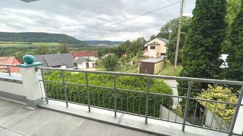 Blick vom Balkon - 