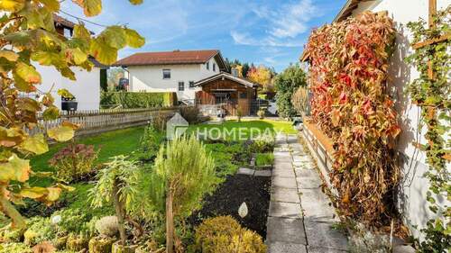 Garten 1 - 6 Zimmer Einfamilienhaus in Raubling