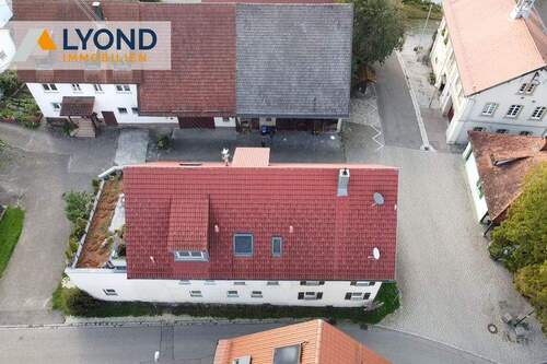 Drohnenbild - 1 Zimmer Mehrfamilienhaus, Wohnhaus in Blaubeuren / Seißen