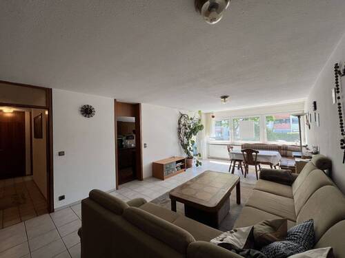 Wohnzimmer Ist-Zustand - 2 Zimmer Etagenwohnung in Schönaich