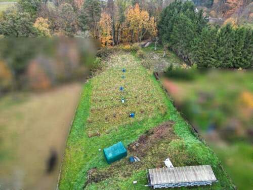 Luftbild 1 - Entspannen im Grünen - idyllisches Garten- & Freizeitgrundstück