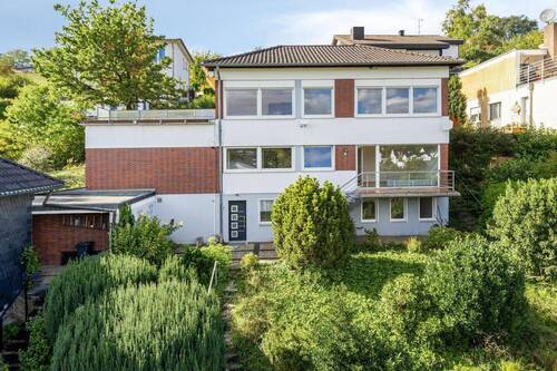 Hausansicht Rückseite - 6 Zimmer Einfamilienhaus in Wachtberg Niederbachem