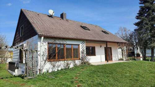 Außenansicht Garteseite - Einfamilienhaus mit 145,00 m&sup2; in Töging am Inn zum Kaufen