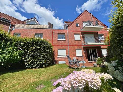 Bild 1 - Attraktive Innenstadtwohnung mit Balkon und Vechteblick in Nordhorn; Freistehend